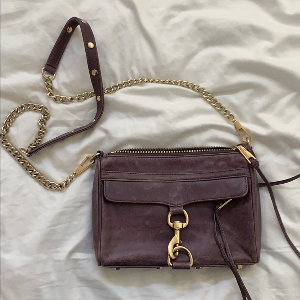 Rebecca Minkoff mini M.A.C. Crossbody purple